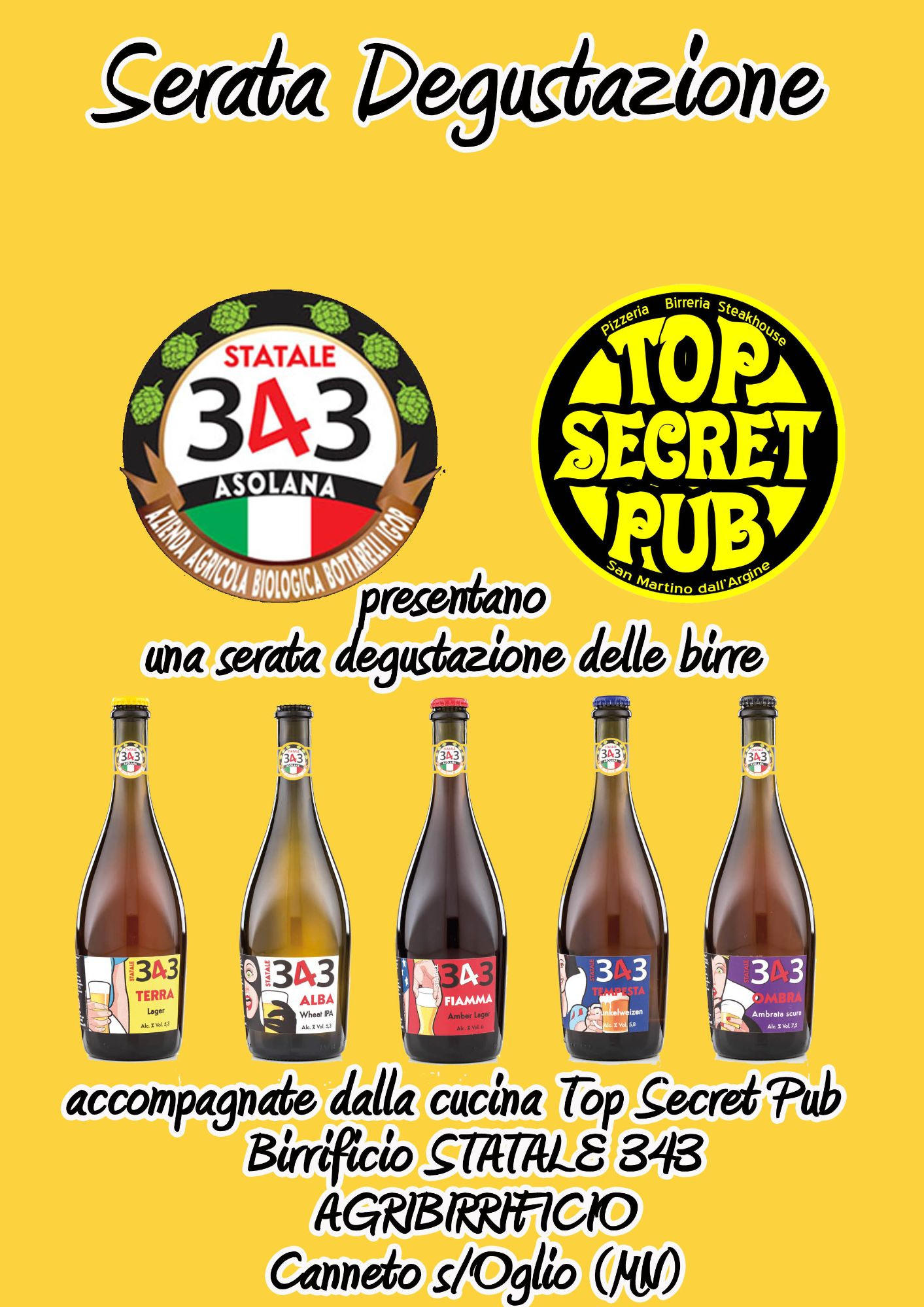 SERATA DEGUSTAZIONE